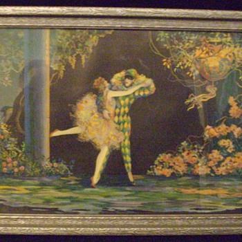 Art deco tray. - Art Deco