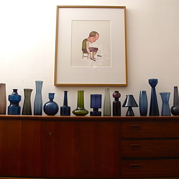 The way I display my glass.. - Art Glass