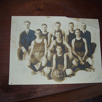 1900-1910 Old Photo of Sports Team