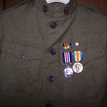 Grandfather's WWI Uniform Jacket - Military and Wartime