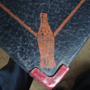 1920s Coca-Cola promotional card table - Coca-Cola