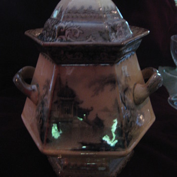 Ironstone Pottery with Lid 