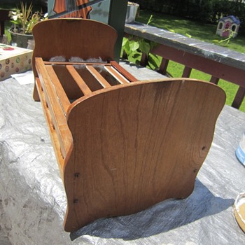 Old Cradle from New England that I shabbied for my grandaughter - Furniture