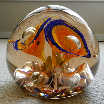 It's bigger than a paperweight - Art Glass