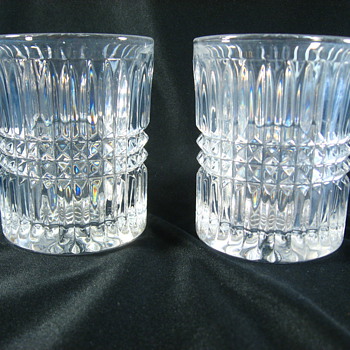 Tumblers in a couple different patterns
