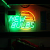 "New Bulbs" neon