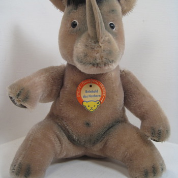 Steiff's Crazy and Wonderful Reinhold the Rhinoceros - Dolls