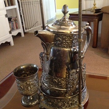 Derby Ice-Water Tipping Pitcher Set