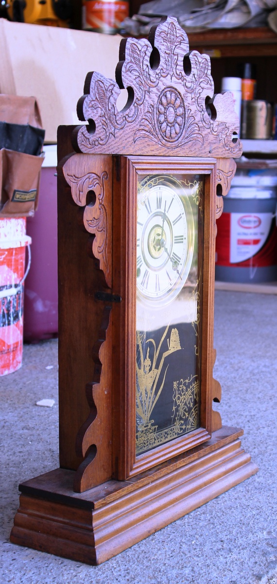 Antique Sessions Gingerbread clock Collectors Weekly