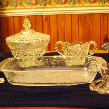 Crystal Dishes from a Friend - Glassware