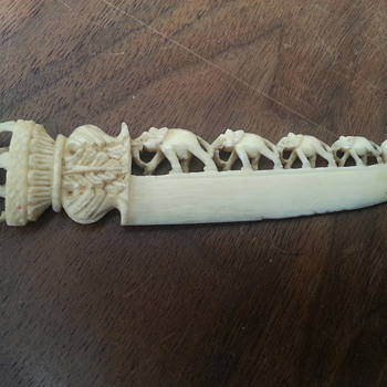 "Ivory" letter opener