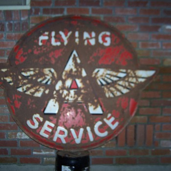 62" Flying A Service sign - Signs