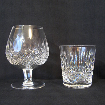 WATERFORD CRYSTAL BRANDY AND LOW BALL  - Glassware