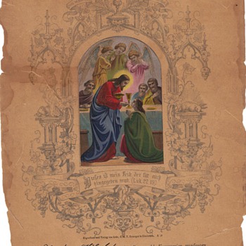 A very old print 
