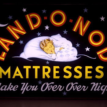 Land O Nod Light Up Sign - Advertising