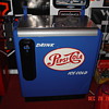 Embossed Pepsi Cola Ideal 55 Slider...Single Dot...10 Cent Chest Machine...With Key...From The Fifties