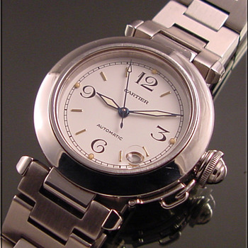 Gentleman's Cartier Wristwatch Canteen Crown