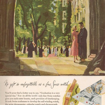 1951 - Swiss Watchmakers Federation Advertisement