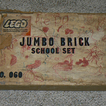 Lego Jumbo Brick School Set No. 060 - Toys