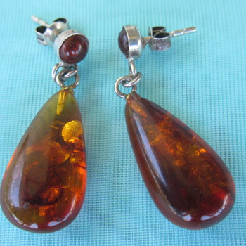 Amber Earrings