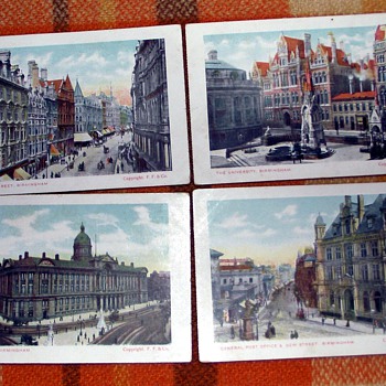 1900-1910-old birmingham-victorian postcards. - Postcards