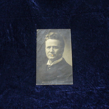 Wisconsin Senator Robert M. La Follette, Sr. Postcard circa 1900