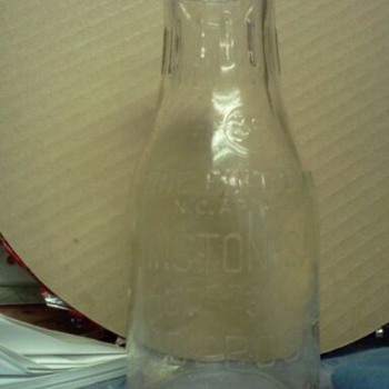 Winston Salem NC 3cent Milk Bottle - Bottles