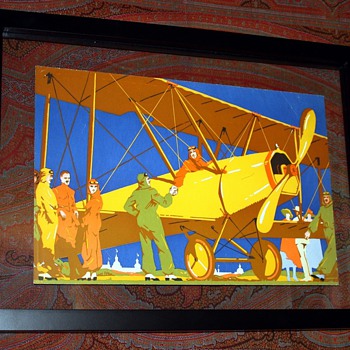 Bi-plane handshake - Posters and Prints