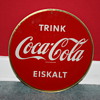 coca cola glass sign