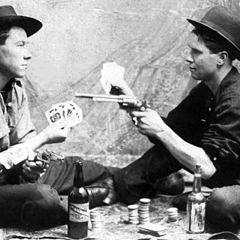 It's Just a Game - Victorian era Photo - Photographs