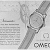 1952 - Omega Seamaster Wristwatch Advertisement