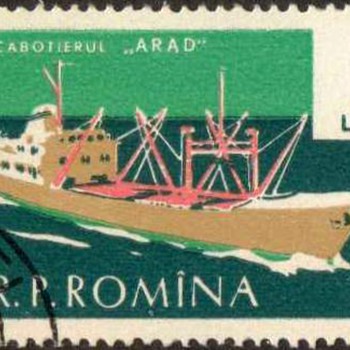 1961 - Romania "Ships" Postage Stamps - Stamps