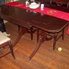 Vintage Early 1940's Lyre Back Dining Room Chairs