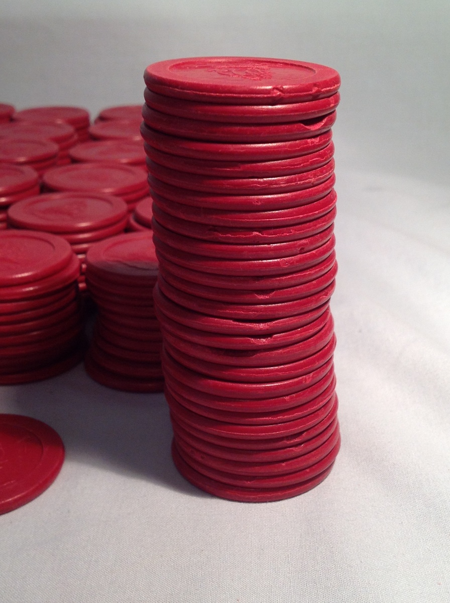 Dad's poker chips