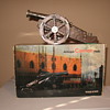 antique Spanish cannon radio.