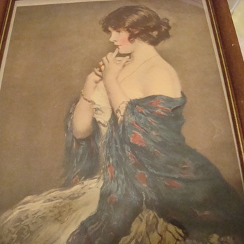 Print of "Puzzled" by Nicolet