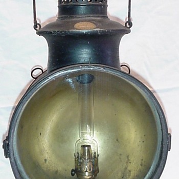 Early Steam Locomotive Headlamp