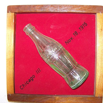 Coke Bottle Display - Coca-Cola