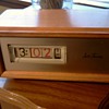 Mid Century Seth Thomas Flip Clock