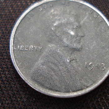 1943 ONE CENT - US Coins
