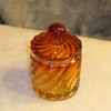 Baccarat Rose Tiente dresser jar