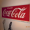 24"x60" Coca-Cola Sign by Donasco