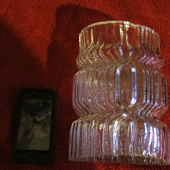 Rosenthal studio-line glass oval vase - Art Glass