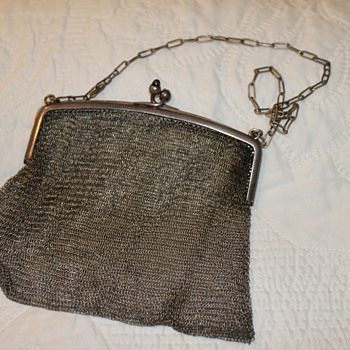 Sterling Silver German Purse - Sterling Silver