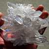Rare, Group of Stacked Double Terminated Quartz Crystals. Coleman Mine, Arkansas