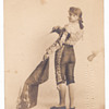 Velox Photo paper sample sheet from Nepera Chem package pre 1899
