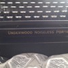 underwood noiseless portable typewriter