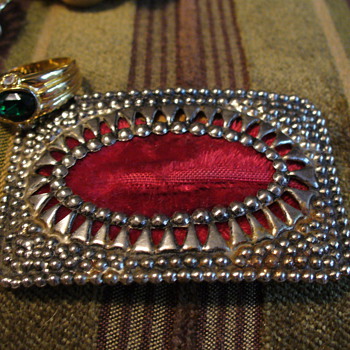 Velvet Belt Buckle - Accessories