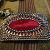 Velvet Belt Buckle