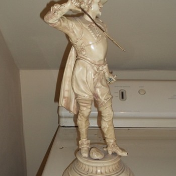 mystery metal statue